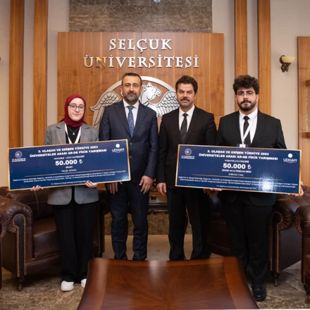 Selçuk Üniversitesi, UDHAM Başkanlığı Fikir Yarışması’nda 2 ödülün sahibi